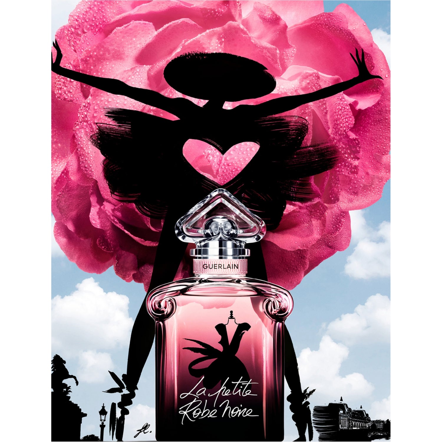 Guerlain La Petite Robe Noire intense perfume 100ml, imported from the UK