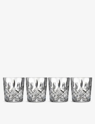 Waterford Markham crystal tumblers set of four (British brand)