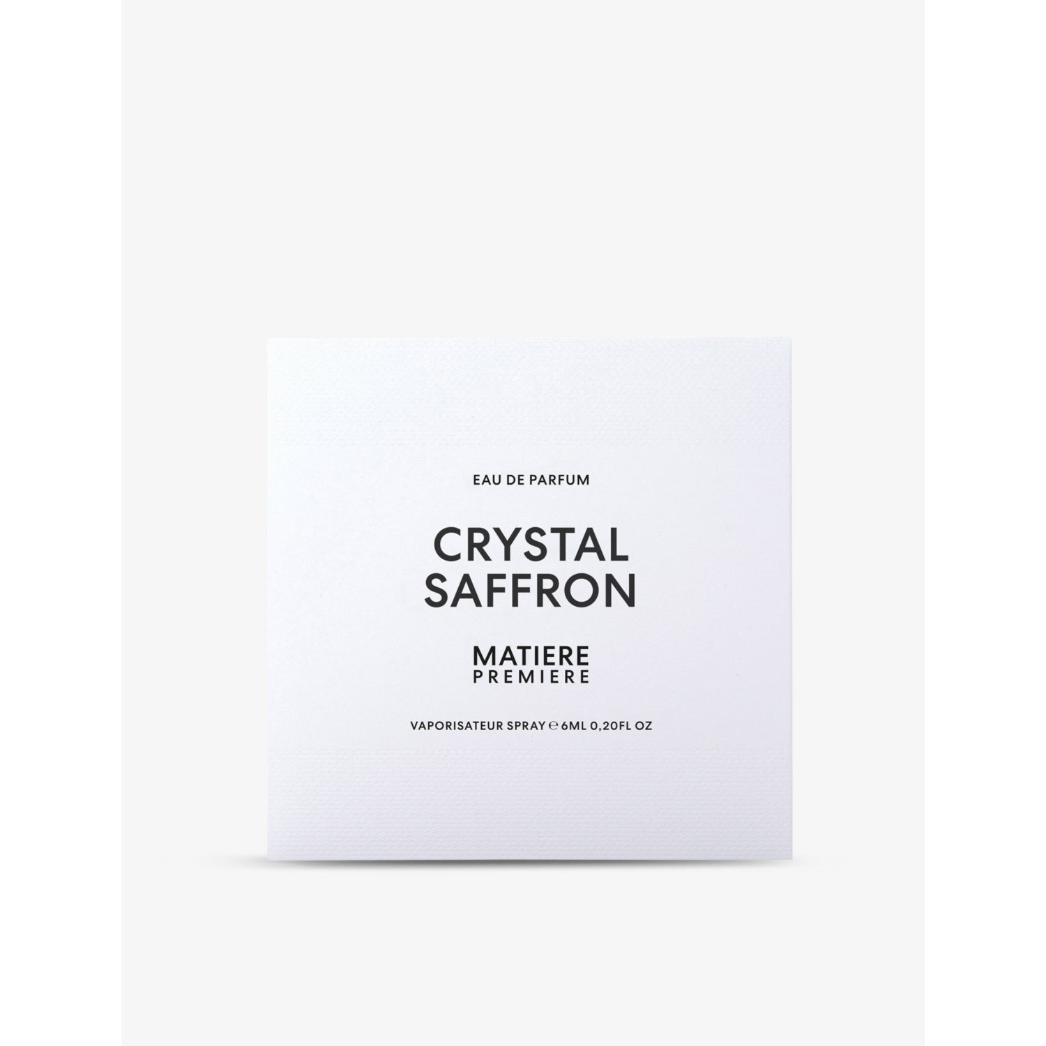Matiere Premiere Crystal Saffron eau de parfum 6ml (British brand)