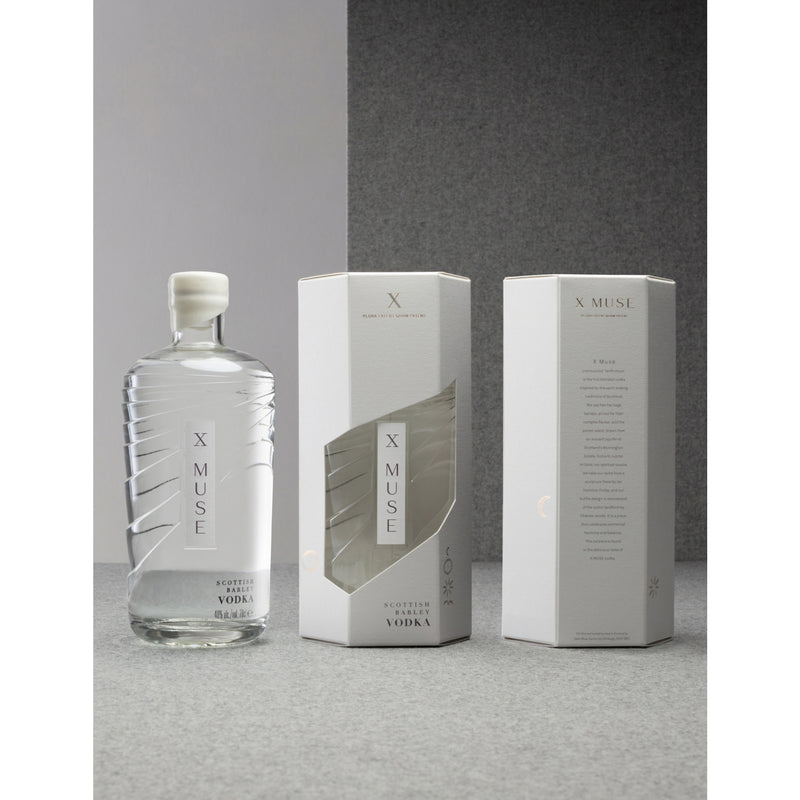 X Muse Scottish barley vodka 700ml - British product