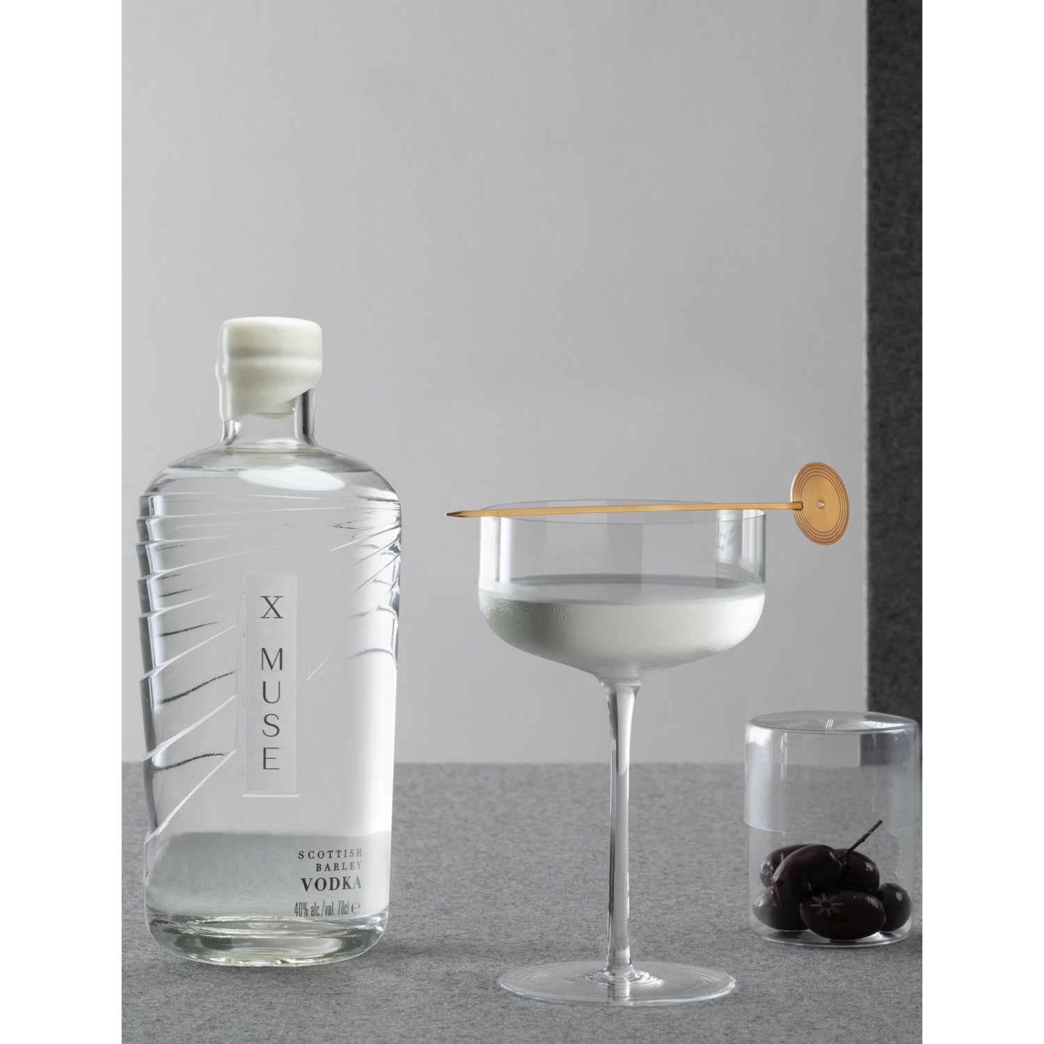 X Muse Scottish barley vodka 700ml - British product