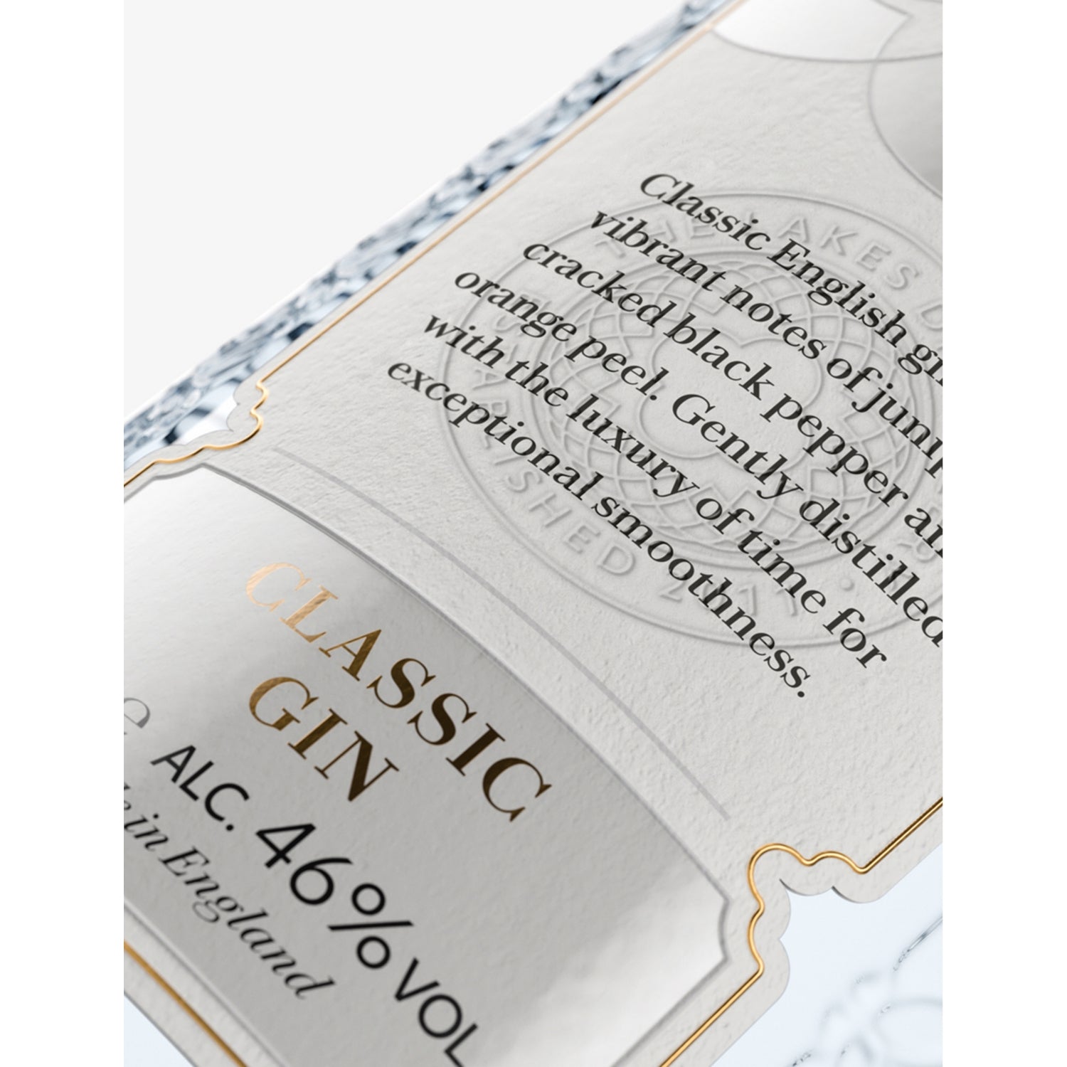 The Lakes Classic gin 700ml, made in England (British brand)