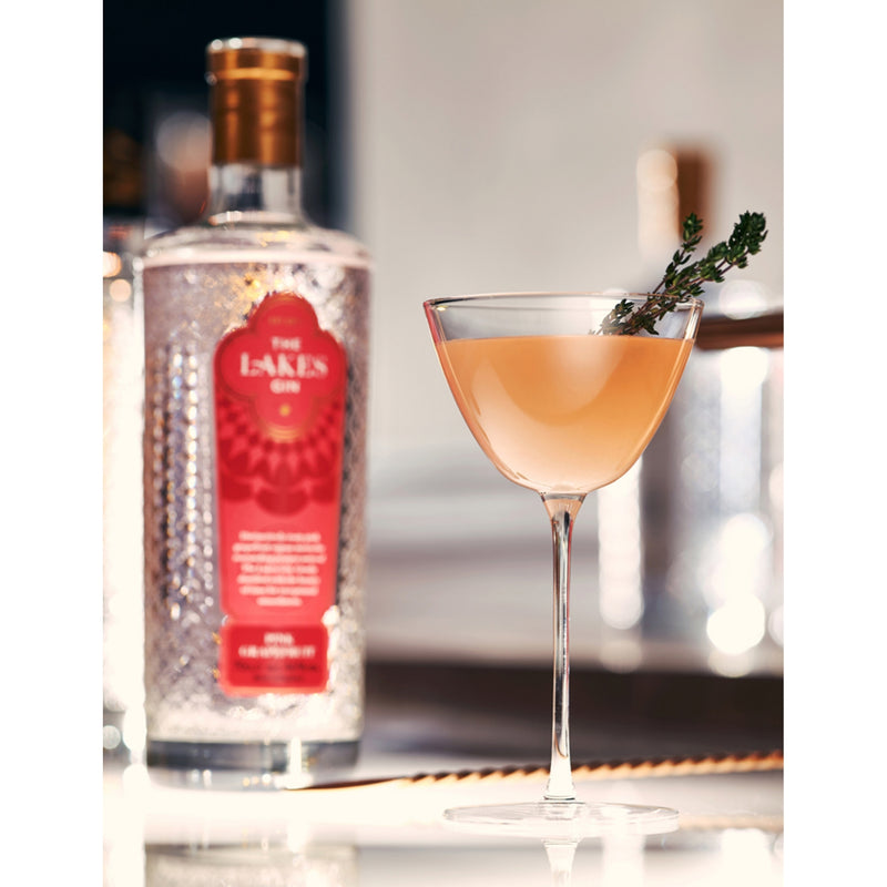 The Lakes pink grapefruit gin 700ml, UK version