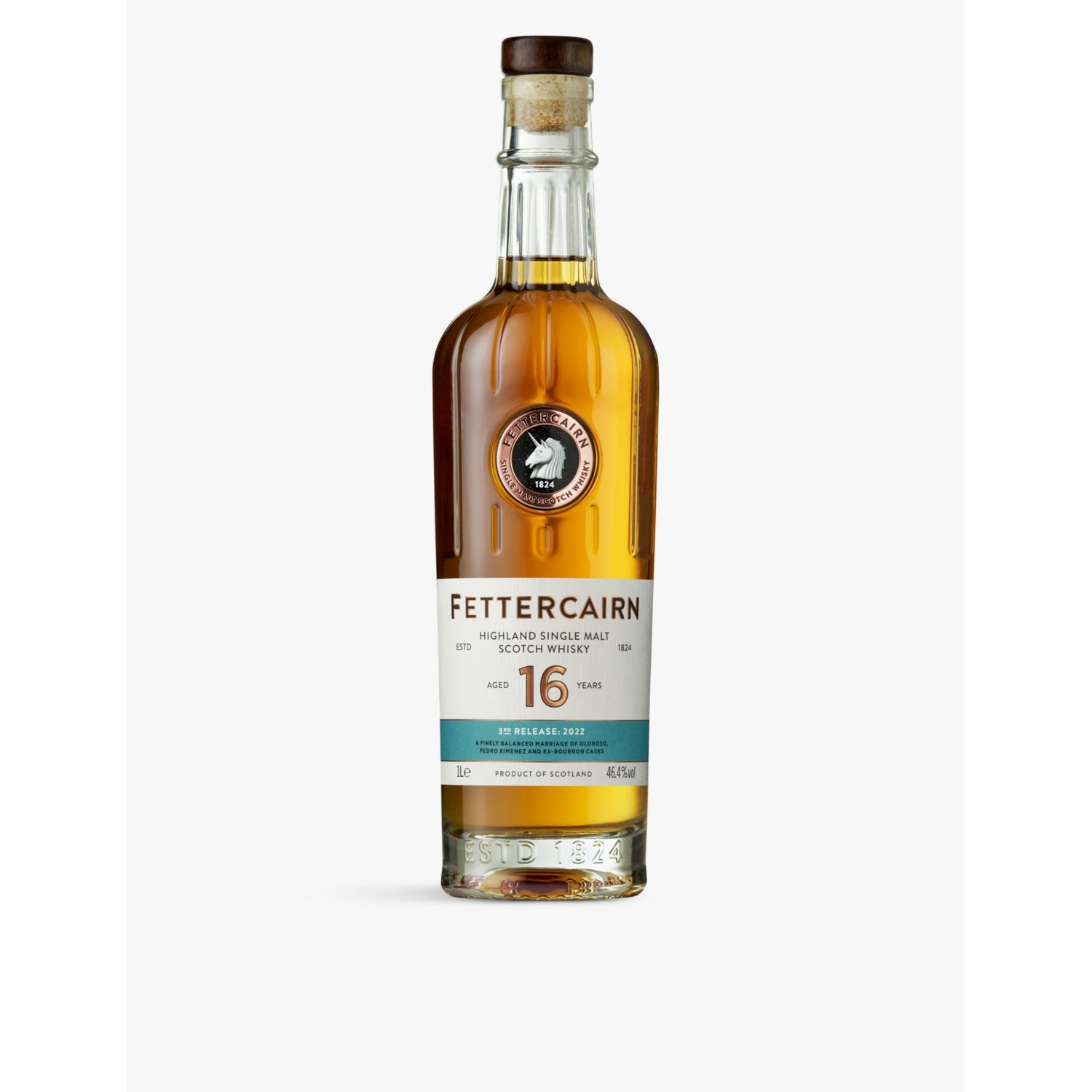 Fettercairn single malt Scotch whisky 16-year-old 700ml, imported from the UK