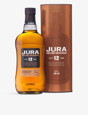 selfridges Jura 12 Year Old Single Malt Scotch Whisky 700ml- Buy online at McGrocer