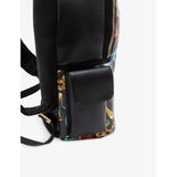 Seletti snakes graphic-print faux-leather backpack, imported from the UK