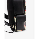 Seletti lipstick print faux leather backpack - British product