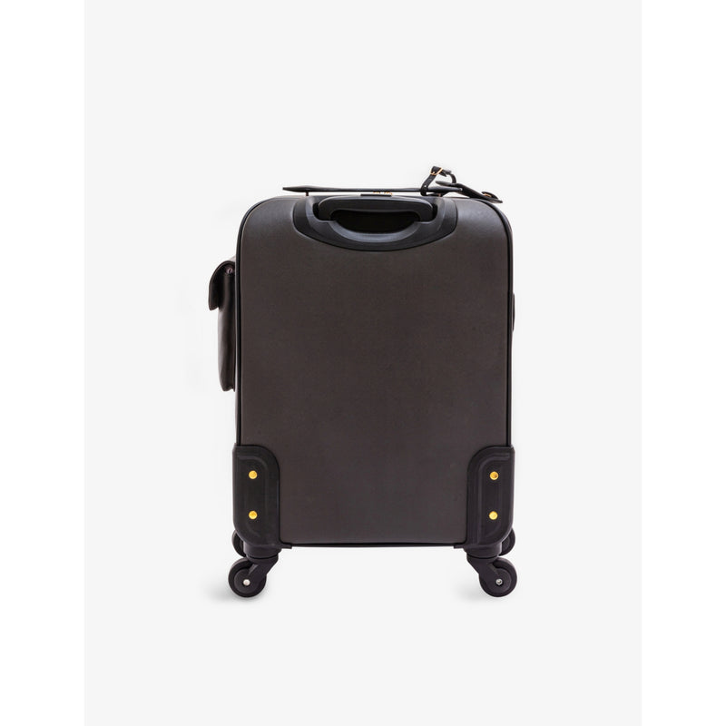 Seletti Seagirl faux-leather cabin suitcase, imported from the UK