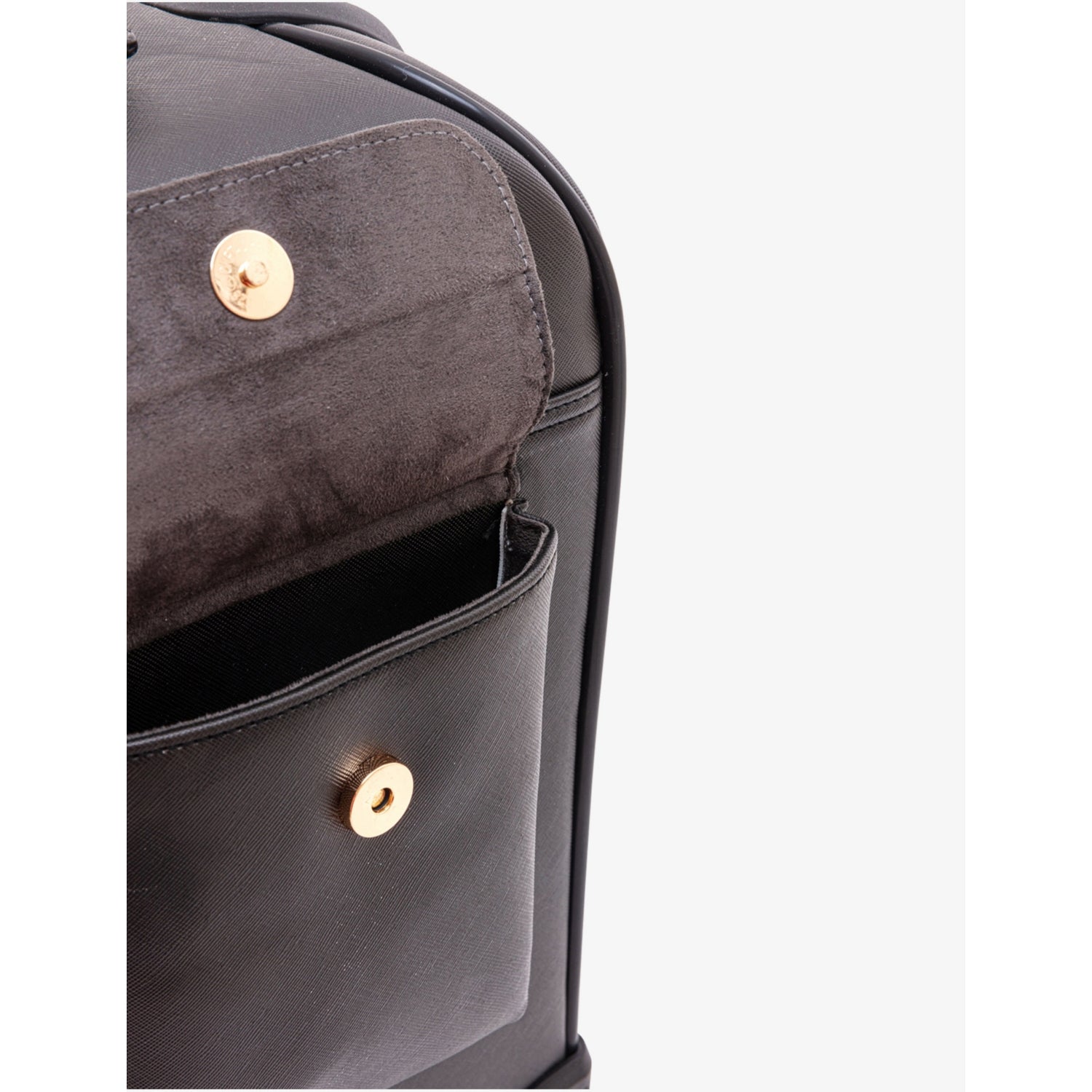 Seletti Seagirl faux-leather cabin suitcase, imported from the UK