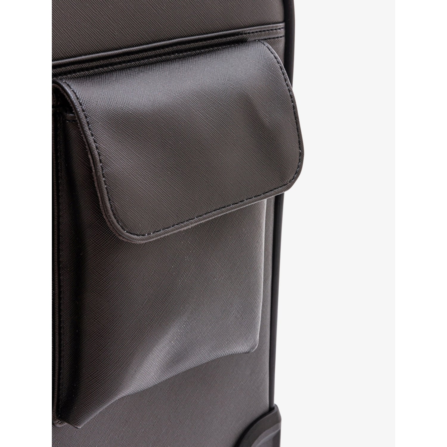 Seletti Seagirl faux-leather cabin suitcase, imported from the UK