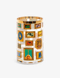 Seletti TOILETPAPER Frames glass vase 14cm, UK version