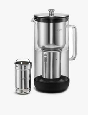 Aarke glass stainless steel water purifier with filter - British product