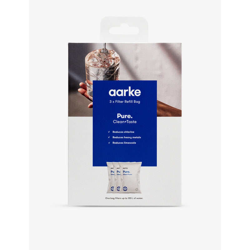 Aarke water filter granules pack of three (British brand)