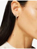 Suzanne Kalan Eva 18ct white gold diamond stud earrings (British brand)