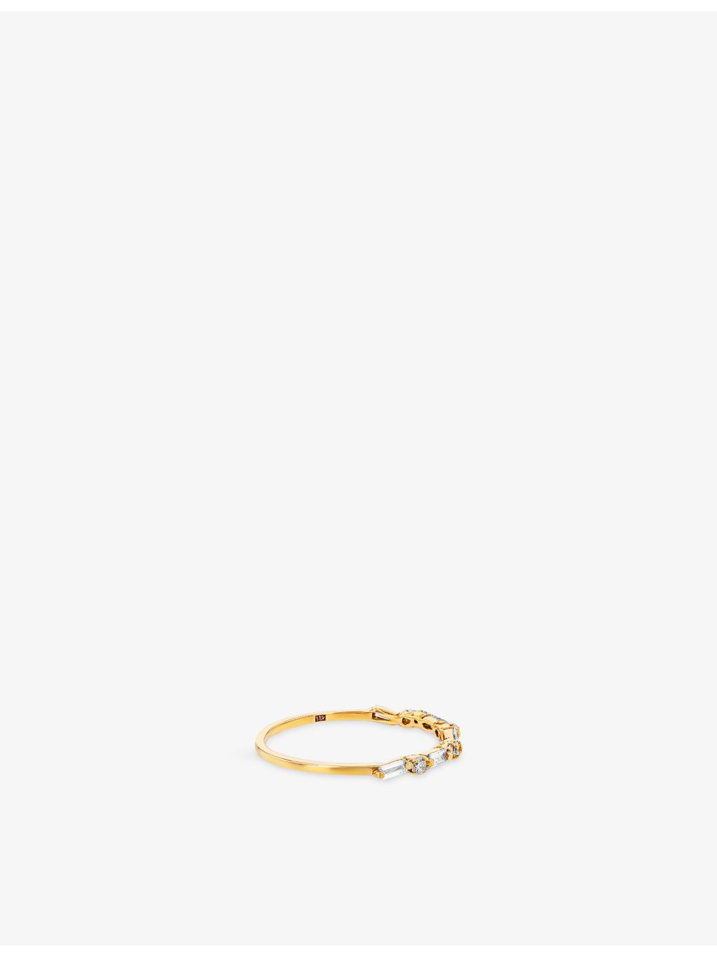 Suzanne Kalan 18ct yellow gold diamond eternity ring, imported from the UK
