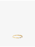Suzanne Kalan 18ct yellow gold diamond eternity ring, imported from the UK