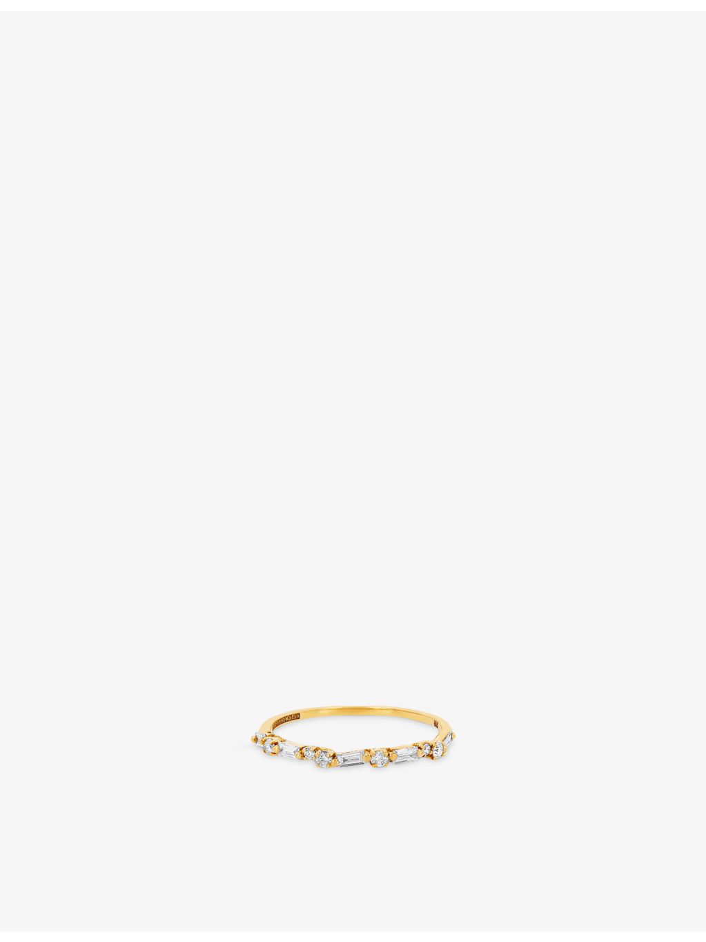 Suzanne Kalan 18ct yellow gold diamond eternity ring, imported from the UK