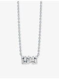 Suzanne Kalan Shimmer Small diamond necklace 18ct white gold - British product