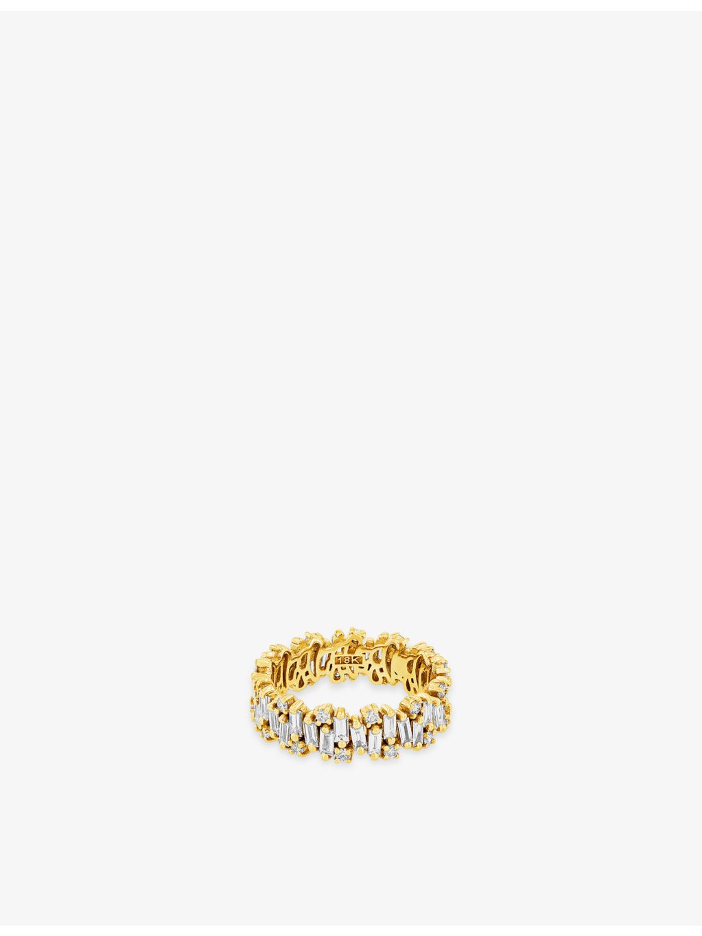 Suzanne Kalan Firework diamond eternity ring 18ct gold (British brand)