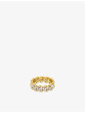 Suzanne Kalan Firework diamond eternity ring 18ct gold (British brand)