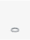 Suzanne Kalan 18ct white gold diamond eternity ring (British brand)