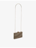 Kurt Geiger London Crystal Kensington woven clutch bag (British brand)