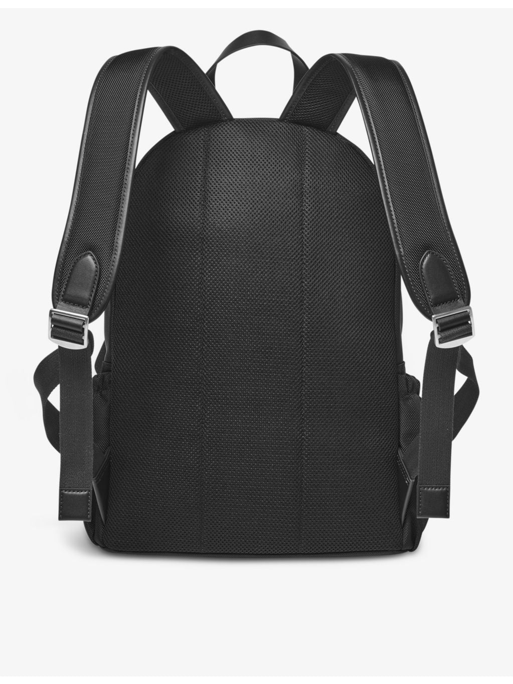 Aspinal of London woven backpack, logo-embellished (British brand)