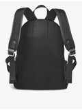 Aspinal of London woven backpack, logo-embellished (British brand)