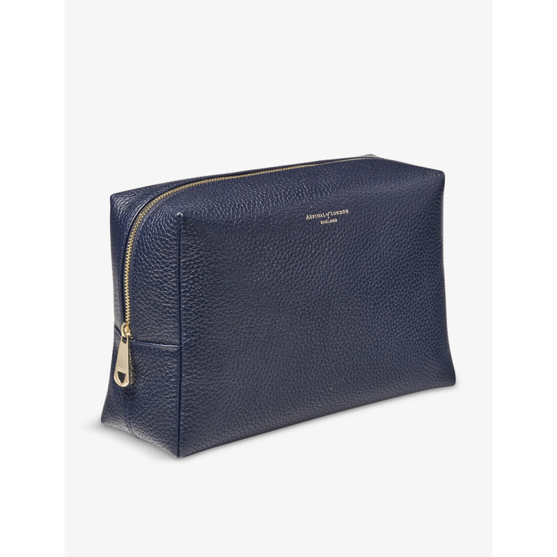 Aspinal of London large leather cosmetic case, imported from the UK