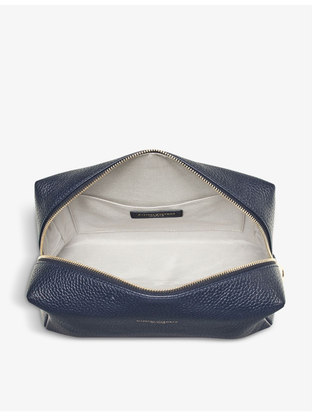 Aspinal of London large leather cosmetic case, imported from the UK