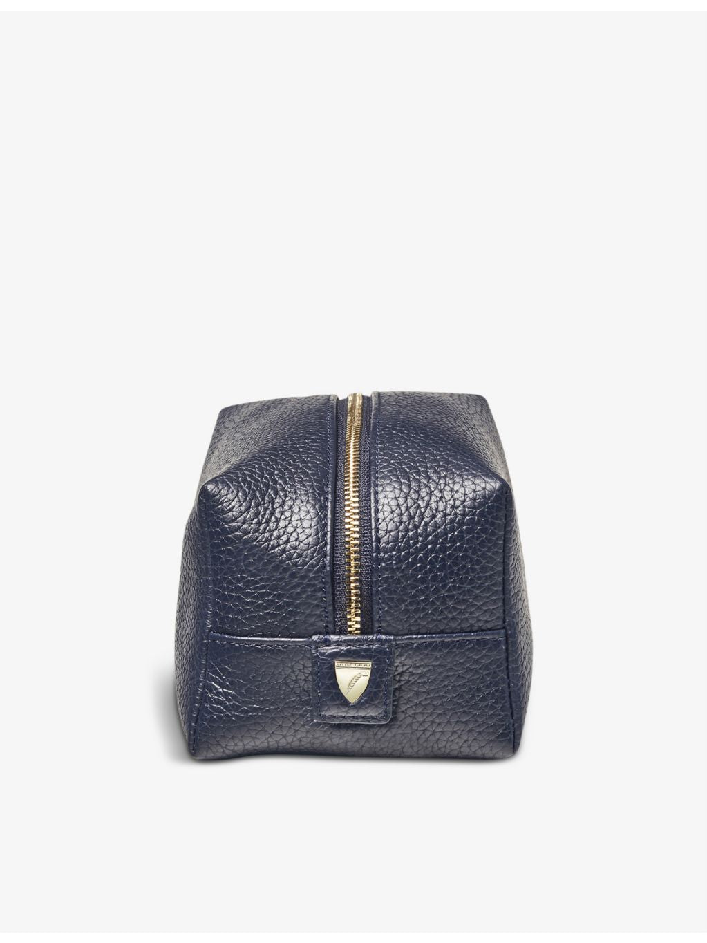 Aspinal of London medium grained-leather cosmetics case (British brand)