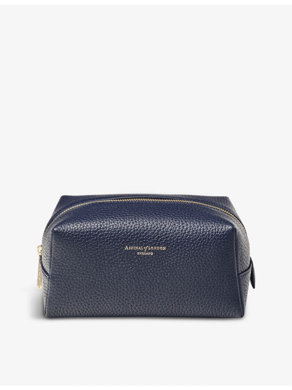 Aspinal of London medium grained-leather cosmetics case (British brand)