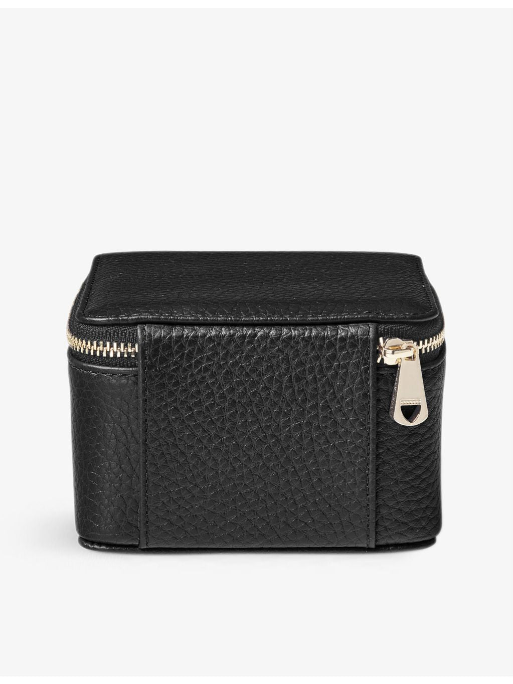 Aspinal of London grained leather watch and ring box, UK version