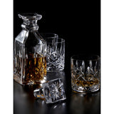 Waterford crystal decanter and glasses set Lismore Connoisseur, imported from the UK