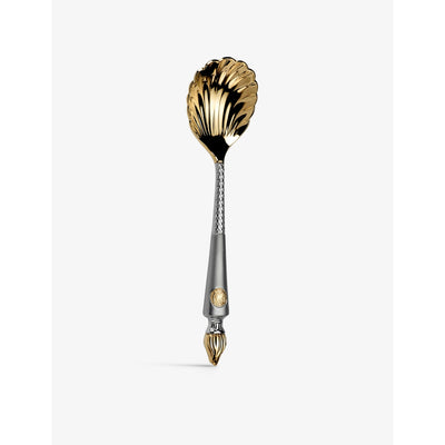 selfridges Arthur Price Empire Flame Silver-Plated Stainless Steel Caviar Spoon- Buy online at McGrocer