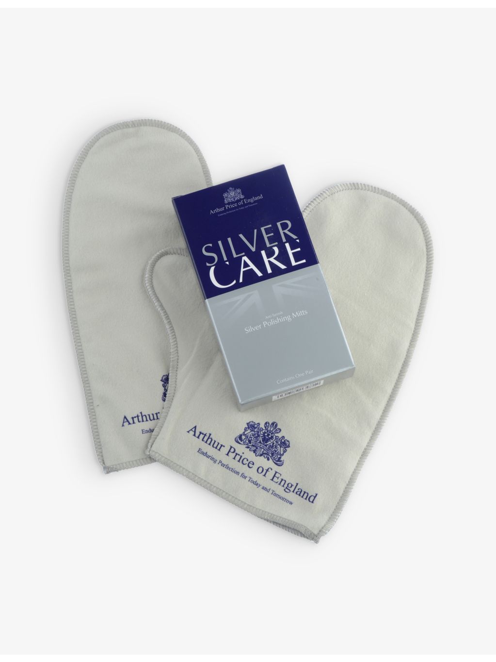 Arthur Price silver polishing mitt, imported from the UK