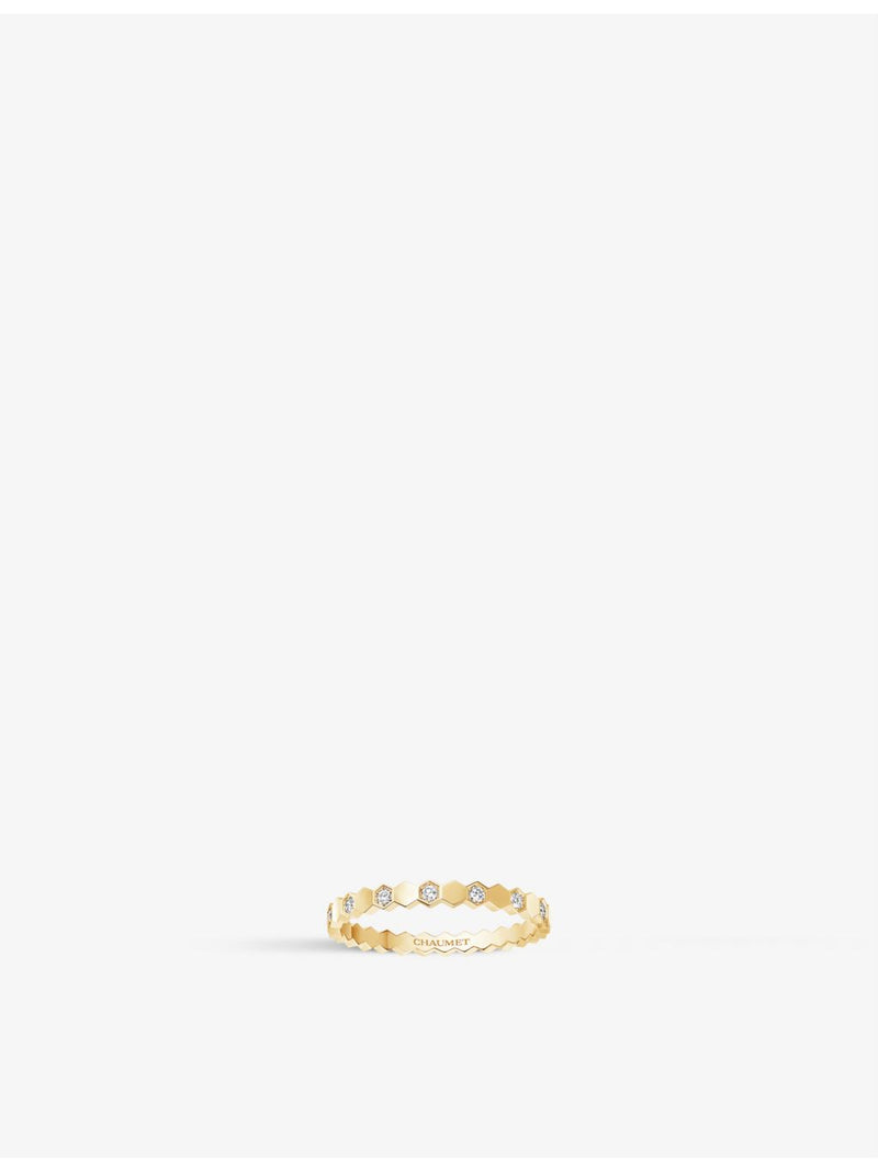 Chaumet Bee de Chaumet 18ct gold diamond ring, imported from the UK