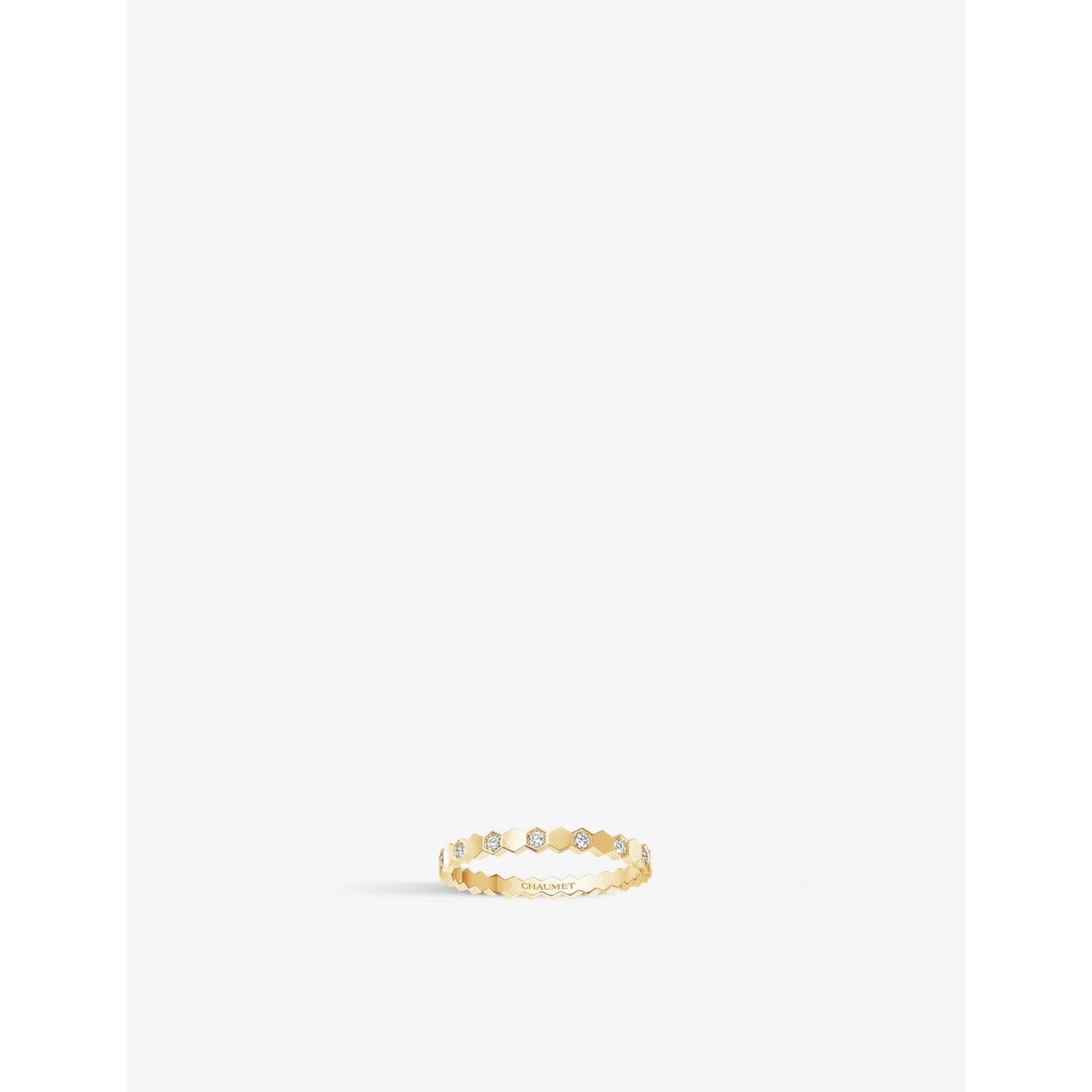 Bee de Chaumet 18ct yellow-gold and diamond ring - 53mm
