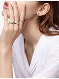 Chaumet 18ct white-gold ring, imported from the UK