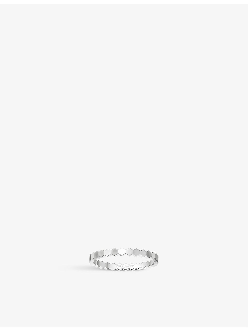 Chaumet 18ct white-gold ring, imported from the UK