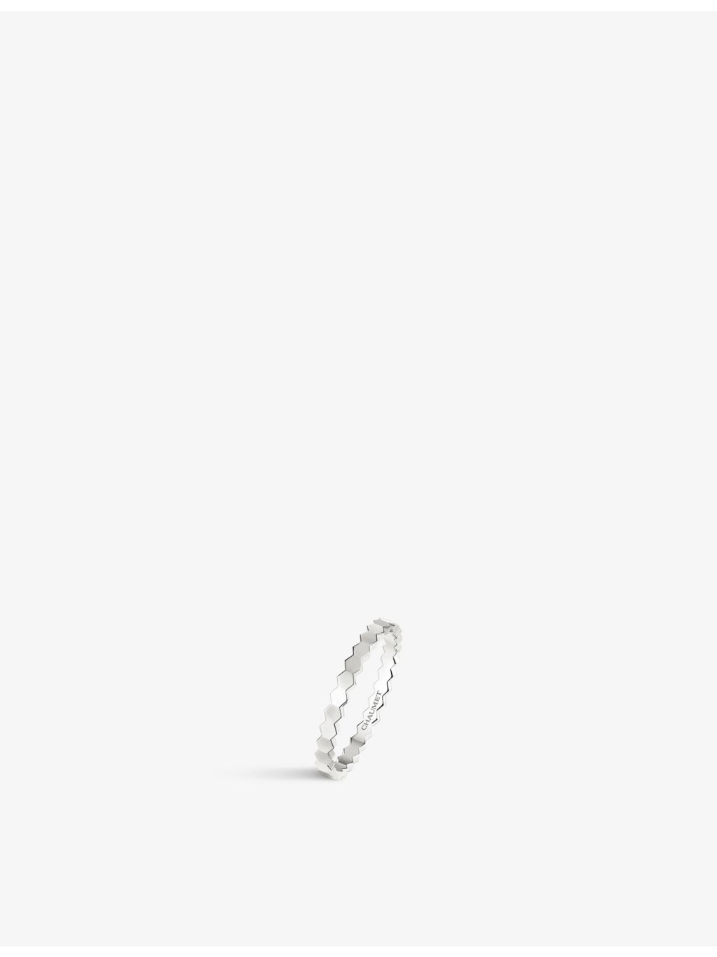 Chaumet 18ct white-gold ring, imported from the UK