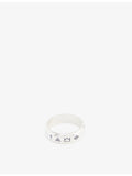 Serge DeNimes 4 Symbols sterling silver ring, imported from the UK