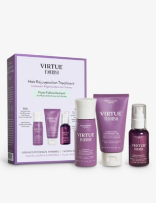 VIRTUE Flourish hair rejuvenation treatment set 60ml - British product