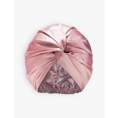 selfridges Slip Double-lined Mulberry Silk Hair Turban- Buy online at McGrocer