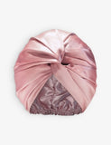 Slip double-lined silk turban 100% mulberry silk - British product