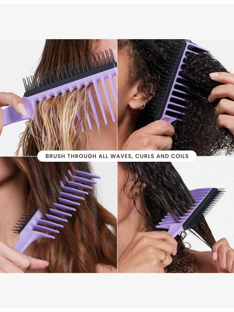 Tangle Teezer wide tooth comb for curly hair, imported from the UK