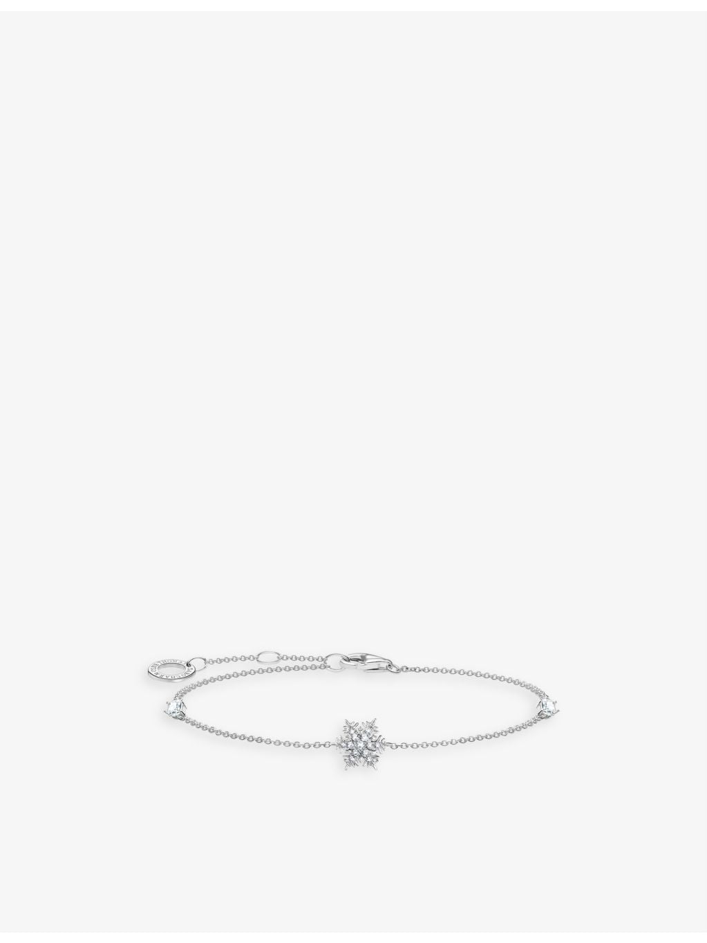 Thomas Sabo snowflake bracelet sterling silver zirconia, imported from the UK