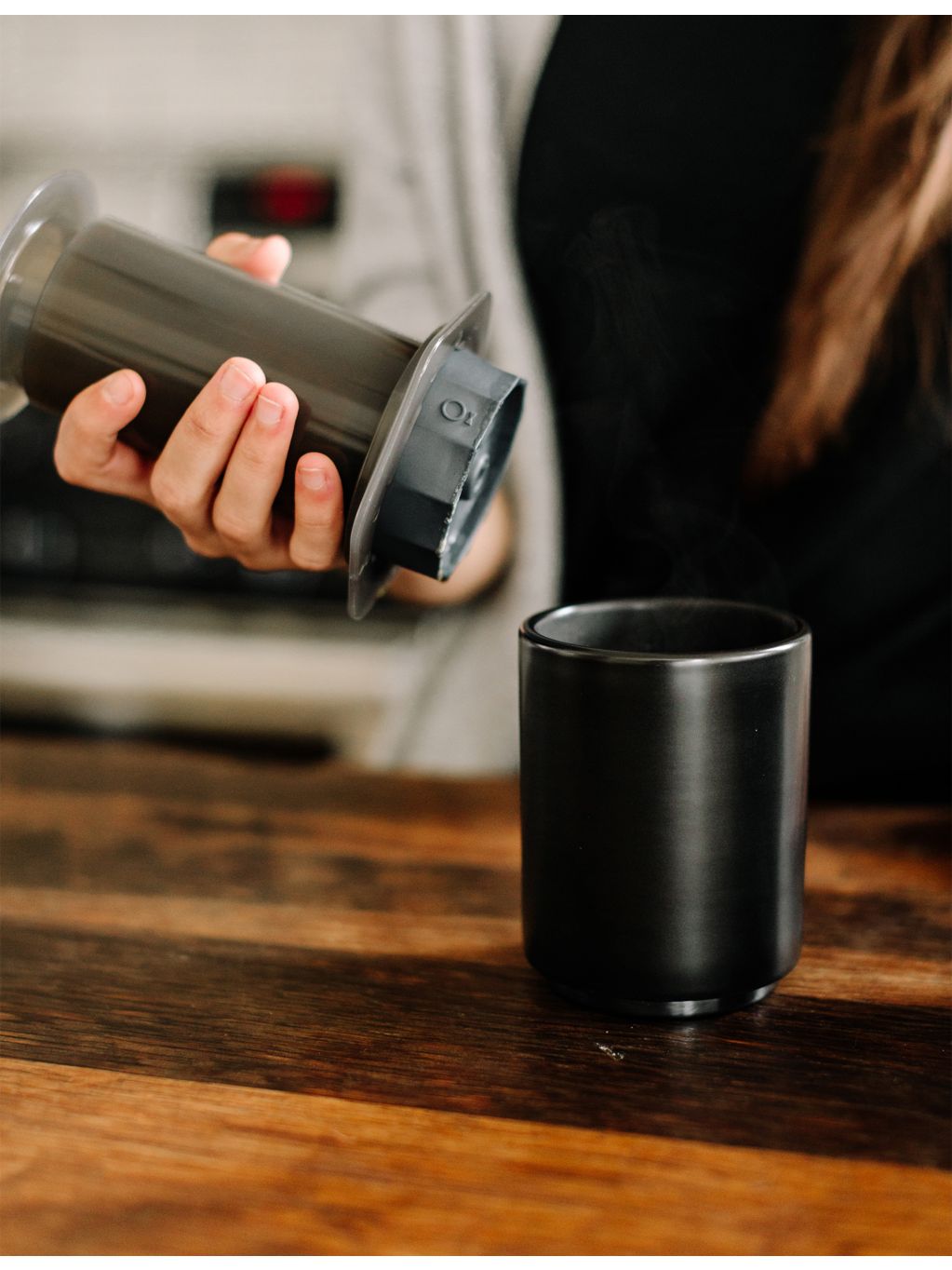 Fellow double-walled ceramic coffee cup 330ml, imported from the UK