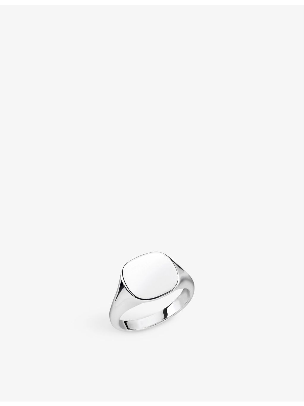 Thomas Sabo sterling silver signet ring 1.2cm, imported from the UK