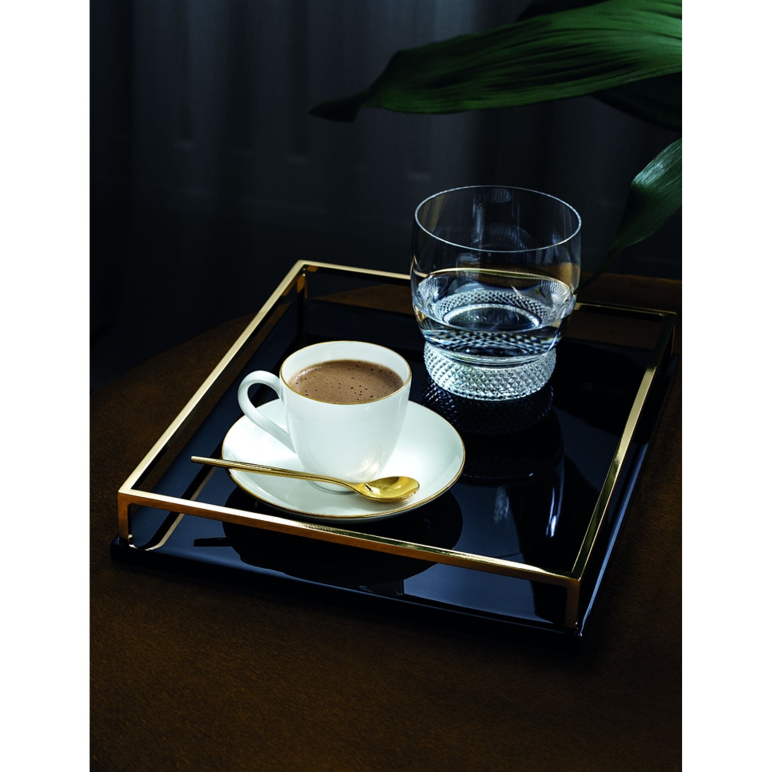 Villeroy & Boch Anmut Gold espresso cup saucer 12cm, UK version